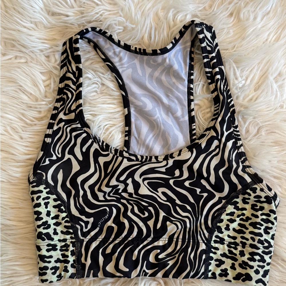 Fabletics on the go low impact animal print sports